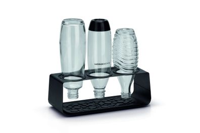 SodaStream Flaschenabtropfhalter Flaschenabtropfhalter aus Edelstahl