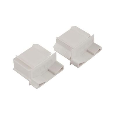 REHAU Gleiter für Abschlussleiste Kunststoff weiß ()