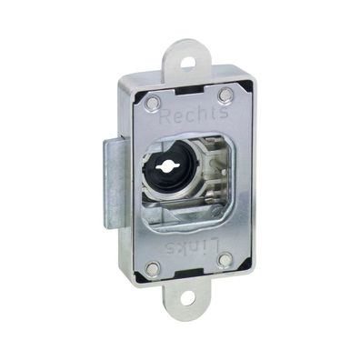 JuNie ASS 1781 Zylinder-Kastenschloss Dornmaß 20mm Zamak vernickelt