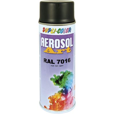 Dupli-Color Lackspray Aerosol Art 400ml anthrazit matt RAL 7016 (0.4l)