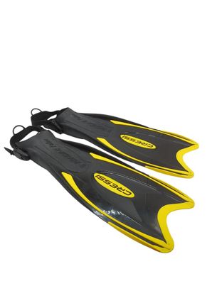 Cressi Palau Tauchflossen Schwarz/Gelb Größe 38/41