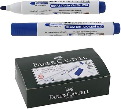 Faber Castell Marker Whiteboard W20 blau