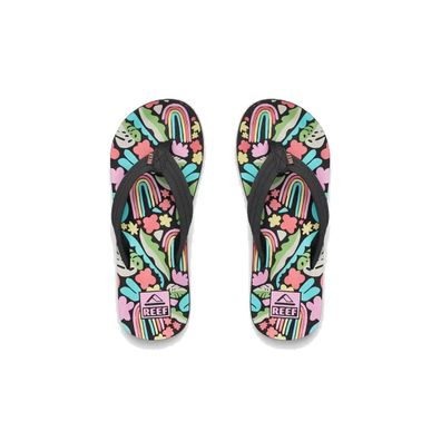 REEF Kids Flip Flop Ahi tropical rainbow - Größe: 13 (31)