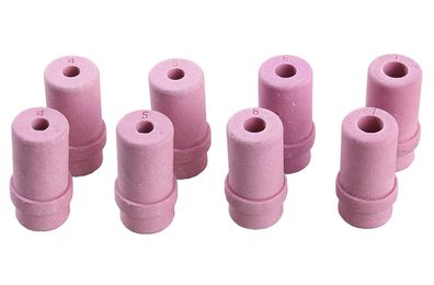 8xErsatzdüsen: 2xØ4 + 2xØ5 + 2xØ6 + 2xØ7mm für 90/110/220/350 Sandstrahlkabine, 02054