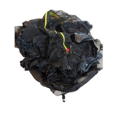 Xiuwoug Trampolinnetz rund Polyethylen UV-beständig hohe Maschendichte