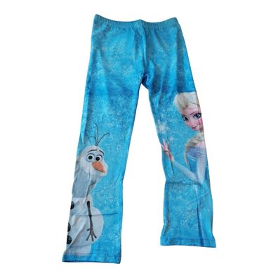 Mädchen Leggings "Anna & Olaf" | blau | 98–134