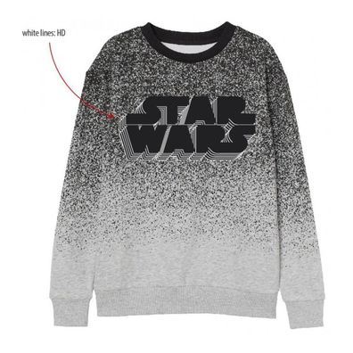 Pullover, Motiv Star Wars in den Größen 134 bis 164