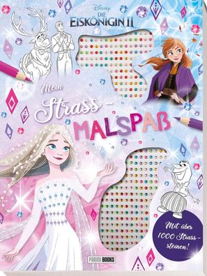 Panini Die Eiskönigin 2: Mein Strass-Malspaß Softcover Frozen Malbuch Ausmalen