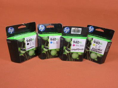 Original HP 940XL bk, , , OVP , intenpatrone, ruckerpatrone, P ink cartridge