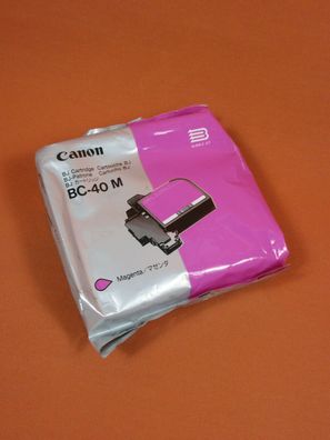 Original Canon BC-40M Verschweißt , ruckerpatrone, anon ink cartridge