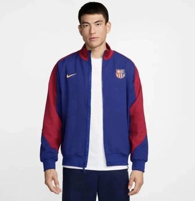 NIKE FC Barcelona Dri-FIT Strike Heim-Präsentationsjacke Herren Gr XL
