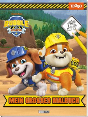 Panini Rubble & Crew: Mein Großes Malbuch - Softcover Paw Patrol Ausmalen Hund