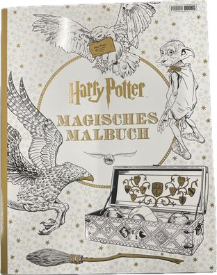 Panini Harry Potter: Das Magisches Malbuch - Softcover Ausmalen Hogwarts Hedwig