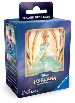 Disney Lorcana: Set 7 Archazias Insel Deck Case Cinderella Prinzessin Princess