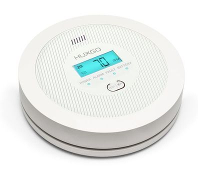 Kohlenmonoxid Melder HXAC01, Hochpräziser CO-Sensor, beleuchtetes LCD-Display