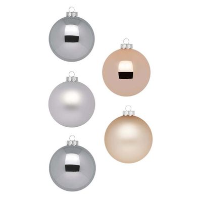 Weihnachtskugeln 20 Stk 6cm Glowing Mountains Inge-Glas