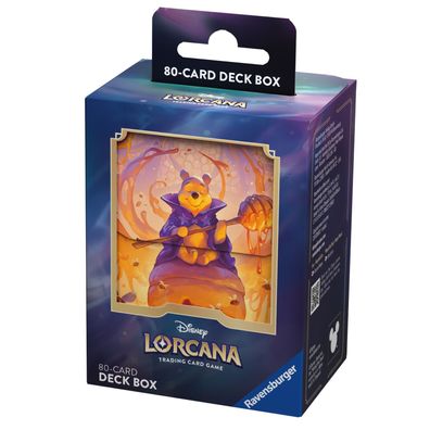 Disney Lorcana: Set 6 Azurite Sea Deck Box Winnie Pooh Sammelkarten Aufbewahren
