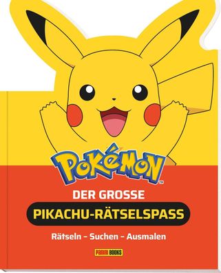Panini Pokémon Der große Pikachu-Rätselspaß Hardcover Buch Kinderbuch Wimmelbuch