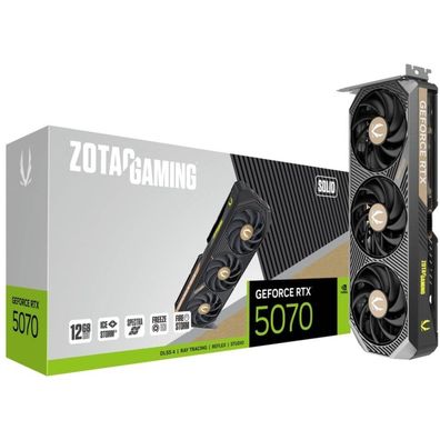 Zotac RTX 5070 Solid, 12GB GDDR7 HDMI 3xDP