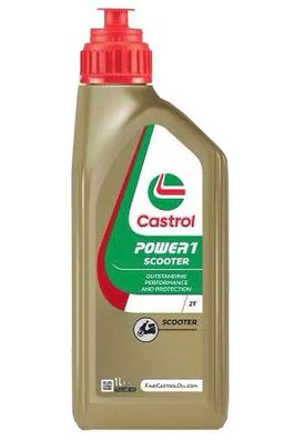 Castrol Power 1 Scooter 2T API TC ISO-L-EGD JASO FD 1x1 Liter