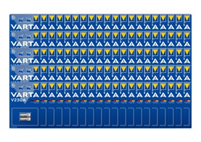 200x Varta V23GA 12V Batterien 100er Set – 2er-Blister