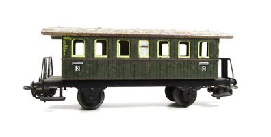 Spur H0 1/87 Märklin 4040 Personenwagen 4051Stg 2. KL (2727C)(E)