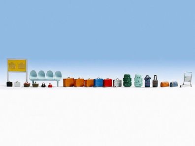 Noch H0 14810 Bahnhofs-Zubehör