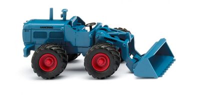 Wiking 065111 Radlader (Hanomag) - azurblau Spur H0 1:87