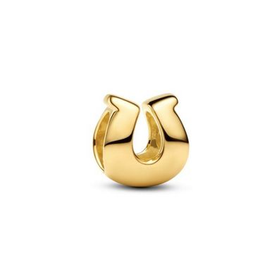 Bead - Vergoldet - Hufeisen Mini-Charm