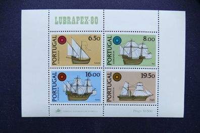 Portugal MiNr. 1504-1507 Block 31 postfrisch** (AL 725)