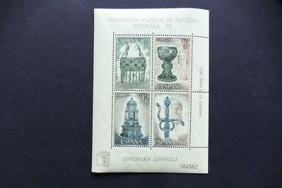 Spanien MiNr. 2142-2145 Block 20 postfrisch** (AL 814)