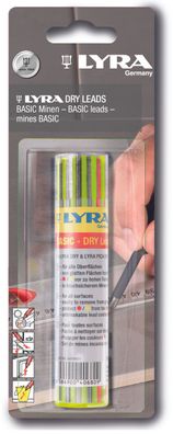 PICARD 12 x Ersatzminen Set für Dry Tieflochmarker Graphit Nr. 71665