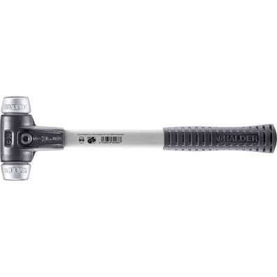 HALDER Simplex Schonhammer Ø 30 mm Weichmetall mit verstärkem Tempergussgehäuse