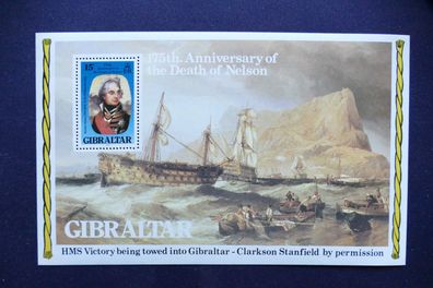 Gibraltar MiNr. 411 Block 7 postfrisch** (GB 2178)