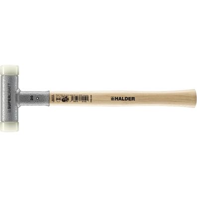 HALDER Supercraft Schonhammer Ø 30 mm rückschlagfrei mit Stahlschrotfüllung