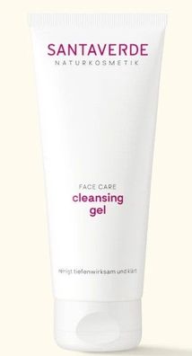 Santaverde Naturkosmetik - FACE CARE cleansing gel - Tiefenwirksames Reinigungsgel