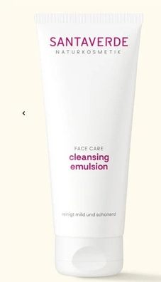 Santaverde Naturkosmetik - cleansing emulsion Sanfte & pflegende Gesichtsreinigung