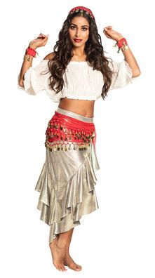 Set Gypsy Kopftuch Armband Gürtel Boland