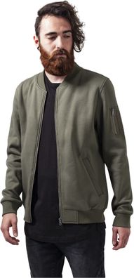 Urban Classics Bomber Jacke Sweat Bomber Jacket Olive