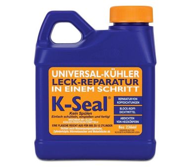K-Seal Zylinder Motor Motordicht Dichtmittel Kühler Leck Reparatur 236 ml