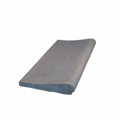 Trend Poolrandstein für Ovalbecken 737 x 360 cm mit Schwallkante | farbig | Florida