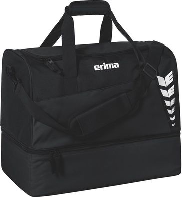 Erima Six Wings Sporttasche Mit Bodenfach 23-0168 Schwarz-M