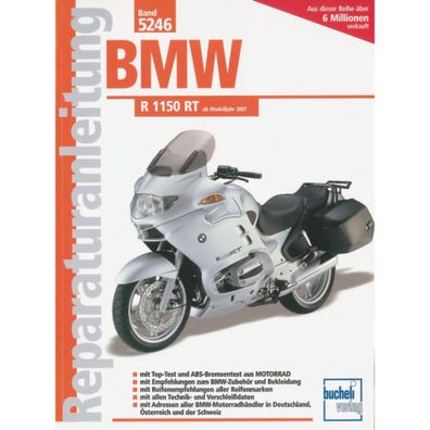 BMW R 1150 RT Typ R22 Bj. ab 2001 Bucheli Reparaturanleitung Reparaturhandbuch