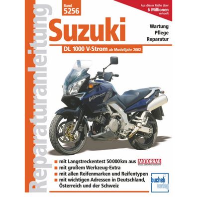 Suzuki DL 1000 V-Storm Baujahr ab 2002 Reparaturanleitung Reparaturhandbuch