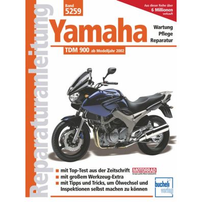 Yamaha TDM 900 Typ RN08 Baujahre ab 2002 Reparaturanleitung Reparaturhandbuch