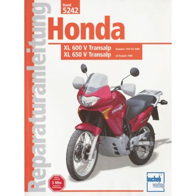 Honda XL 600,650 V Transalp Typ PD10, RD10 Baujahre ab 1997 Reparaturanleitung