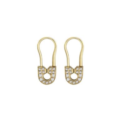 Philipp Plein - PJKGA05EU - Ohrringe - Damen - SAFETY PIN - 2cm