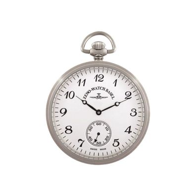 Zeno-Watch - Taschenuhr - Herren - Chronograph - Lepine Retro - 3533-h3-matt