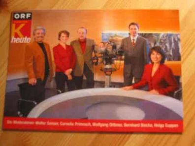 ORF Fernsehmoderatorin Cornelia Primosch - handsigniertes Autogramm!!!