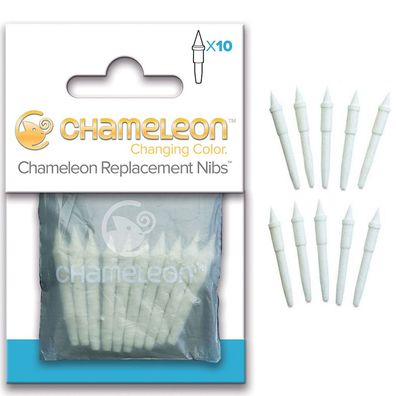 Chameleon Pen Ersatzspitze Replacement Nibs, 10er Pack